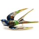 thumbnail image 4 of Broche de Animal de golondrina de cristal encantador de primera calidad, Pin para solapa con insignia, joyería para mujer ER, 4 of 5