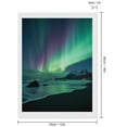 thumbnail image 2 of Diamond Art Kits for Adults - Northern Lights Over Ocean Coast 5d Diamond Painting for Adults, Diamond Art for Adults Beginners, Frameless Diamond Painting Kits for Adults for Home Wall Decor, 2 of 7