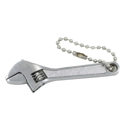 

DIYOO 2.5 inch/68mm Adjustable Spanner Mini Steel Nut Wrench Tool Flexible Jaw Capacity 10mm Silver