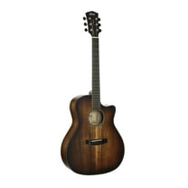 Cort COREGAOPLB Core Series Acoustic Electric Cutaway Guitar - Solid Blackwood