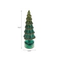 thumbnail image 3 of 14.2" Spinning Glass Christmas Tree Stand (Green), 3 of 3