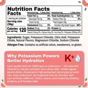 Krampade High Potassium Electrolytes Powder Fruit Punch Cramp Relief 3950mg Electrolytes 2000mg Potassium 20 Packets