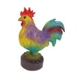 thumbnail image 3 of Lámpara de mesa con forma de animal, lámpara de noche, artesanía retro, figura decorativa, luz de noche de animal, lindas lámparas de resina para sala Lámpara de mesa de gallo, 3 of 8