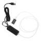 thumbnail image 5 of Aireador de piedra silencioso con disco de burbujas de aire USB pequeño para acuario, pecera, estanque, bomba, manguera de oxígeno hidropónico, color negro, 5 of 7