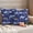 Navy Blue, variant on Pack of 2 Blue Camels Outdoor Pillow Covers Decorative, Waterproof Pillow Protector, Modern Watercolor Cute Funny Animals Lumbar Throw Pillowcases for Patio Couch Sofa Home Decor 20"x12"