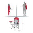 thumbnail image 3 of Ozark Trail Comfort Mesh Chair, Holds up to 225lbs, 600D Polyester, Red Color, 3 of 6
