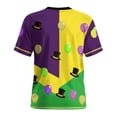 thumbnail image 5 of Craaazy Unisex Funny Print Crewneck Short Sleeve Mardi Gras T-Shirts Gifts, 5 of 8