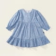 thumbnail image 1 of LOVZFMLL Robe Sans Manches Extensible Ligne A Robe de Récital Scolaire Patineuse Manches Courtes Col Rond, 1 of 3