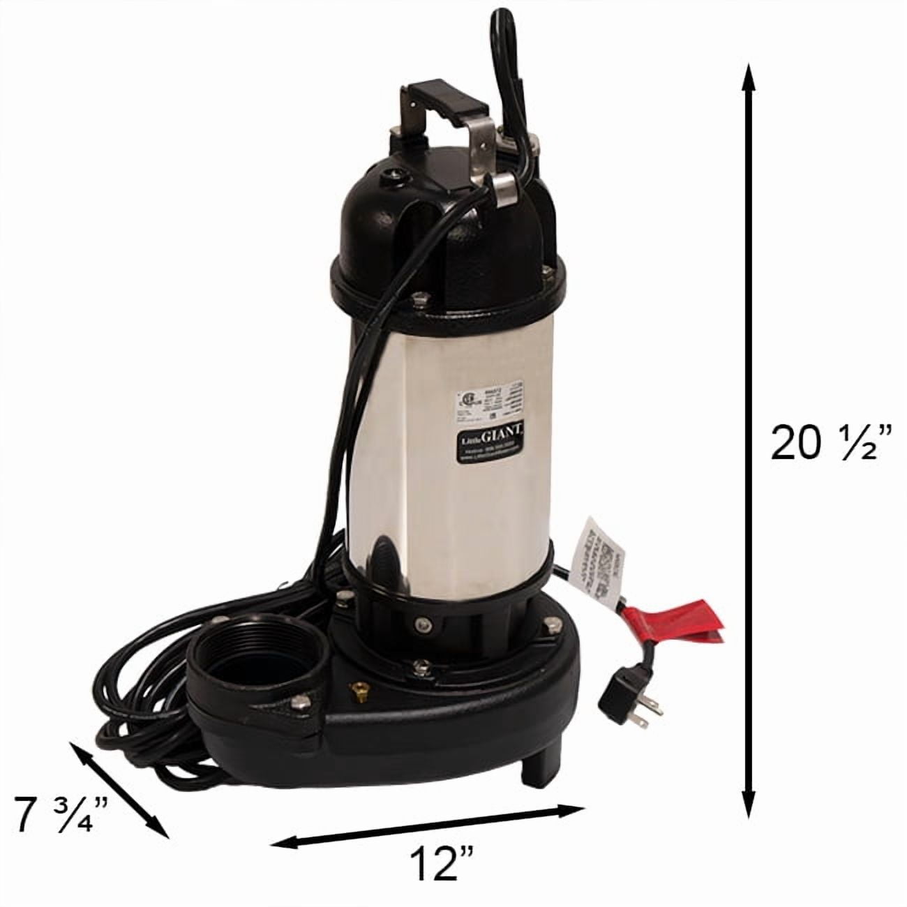 Little Giant Premium Water Feature Pump, WGFP-200, 16000 gph