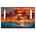 thumbnail image 2 of XYZCANDO Retro Palm Tree Print Golf Cart Seat Soft, for Sports, Golf Cart Seat Covers, Compatible with 2 Passenger Club Car, 2 of 8