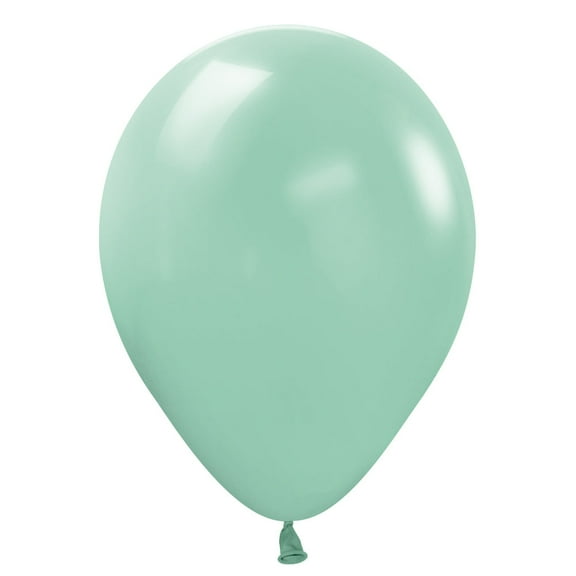 11 inch Sempertex Pastel Dusk Green Tea Latex Balloons (100 Pack) - Party Supplies Decorations