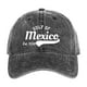 thumbnail image 2 of Gorra de béisbol de algodón lavable, ajustable, con estampado de béisbol de México, para decoración del hogar, habitación y pared., 2 of 6