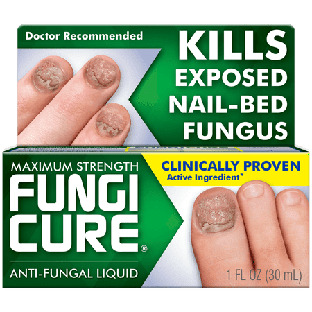 FungiCure Anti-Fungal Liquid Treatment 1 fl oz (30 ml)(Pack of (Best Over The Counter Nail Fungus Cure)