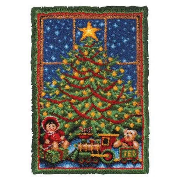 Herrschners® Christmas Tree Latch Hook Kit