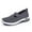 Dark Gray, variant on Women's Autumn Winter Bow On Flat Lined Comfortable Casual Loafers For Daily Walking