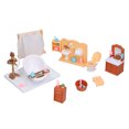 thumbnail image 4 of Modelos De Accesorios De Baño De Mini Casa, Gran Regalo Juego De Baño De Muebles De Mini Casa Estilo Simple Colores Retro Para Regalos De Navidad Para Regalos De Cumpleaños EOTVIA No, 4 of 7