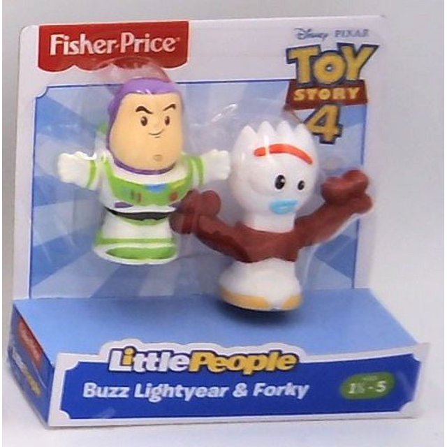 Buzz Lightyear And Forky Little People Toy Story Figure