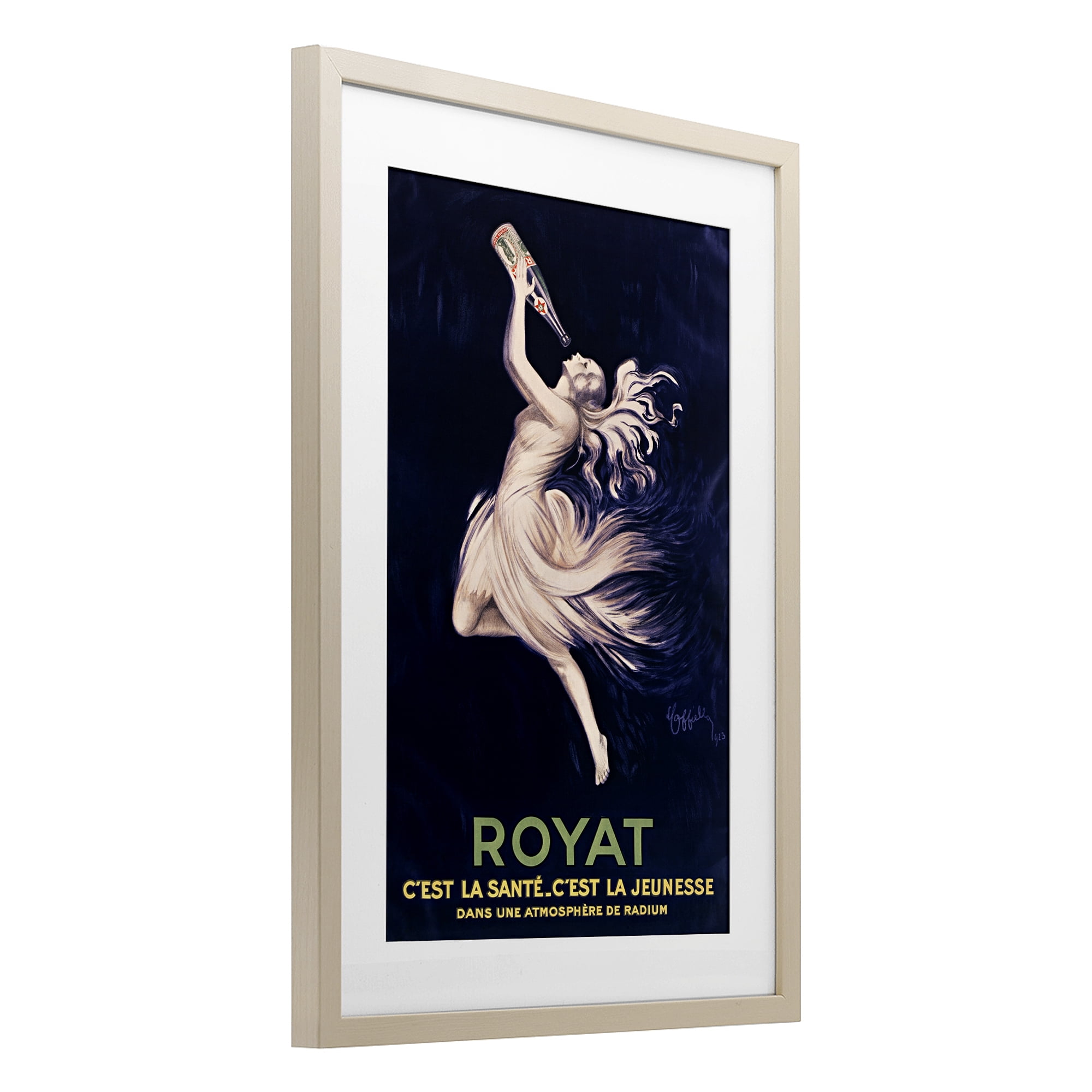 Stupell Industries Royat 1923 Advertisement Birch Framed Print Under Glass, design by Leonetto Cappiello