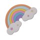 thumbnail image 2 of Nordic Style Wall Hangings Cartoon Rainbow Decoration for Wood, 2 of 3