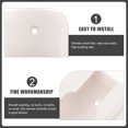 thumbnail image 2 of 2 soportes autoadhesivos para control remoto de pared., 2 of 6