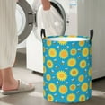 thumbnail image 4 of Goofa Bee Sunflower Printed Circular Hamper,Laundry Basket with Handles,Storage Baskets Foldable,Large Capacity Laundry Hamper-Small, 4 of 8