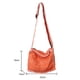 thumbnail image 2 of Bolso Hombro Literario Lona Bandolera Vintage Bolsos Simples para Viaje Naranja, 2 of 2