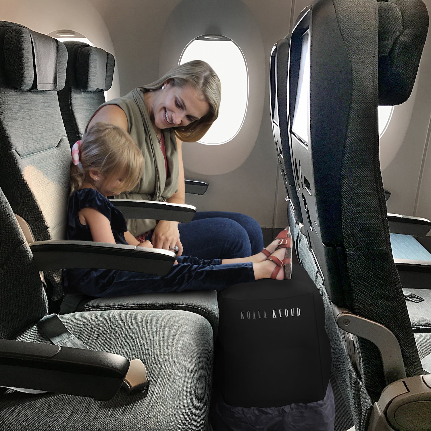 koala kloud airplane footrest