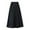 A-Black91, variant on Women's Solid Wool Blend Skirt Maxi A-Line High Waisted Bottom Warm Winter Wear Skirts