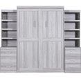 thumbnail image 3 of Full Size Bed In Gray With Abundant Storage Options - Robust & Quality Construction Build Functional Spaces And Drawers Reliable, 3 of 7