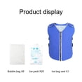 thumbnail image 2 of Bolsa De Hielo Reflectante, Camiseta Interior Refrescante, Ropa De Protección Contra El Calor, Chaleco Refrescante, 2 of 8