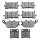 thumbnail image 2 of Pastillas de delanteras traseras para motocicleta, sistema de s, pieza de repuesto automotriz, para Crf1000L 2016 2017 2018 2019 Zulema Pastillas de freno de motocicleta, 2 of 8