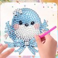 thumbnail image 3 of 6 Uds Pintura Diamantes Imanes Nevera Kits Arte (pájaro Bebé) Azul, 3 of 8