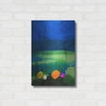 thumbnail image 3 of Luxe Metal Art 'A Walk in the Meadow' by Cesare Bellassai, Metal Wall Art, 16"x24", 3 of 9