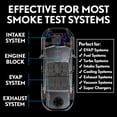 thumbnail image 3 of [ Pack 2 Fluidos de Humo Samorillo 470ml para Pruebas Automotrices ], 3 of 9