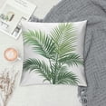 thumbnail image 2 of Acheng Palm Leaves with Lush Branches and Leaves Tropical Jungle Palm Leaves Plush Pillowcase 1 Piece White, 2 of 5