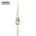 thumbnail image 2 of Injueey Colgador de macramé hecho a mano para plantas, flor/colgador de macetas para decoración de pared, patio, jardín, decoración para sala de Jardín y Patio No.04 Injueey HA001777-04, 2 of 6