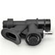 thumbnail image 3 of Scuba Diving 45-Degree Oral Power Inflator BCD K-Type Replacement, 3 of 5