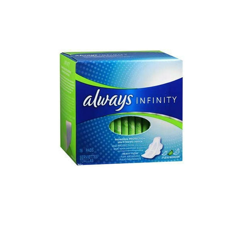 Always Maxi Pads Overnight with Flexi-Wings, 16 Pads - 16 ea