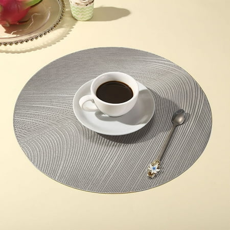 

Azrian Household Supplies Hollowed Out Insulation Mat Solid Polyvinyl Chloride Leather Placemats Coffee Mats Kitchen Table Mats Easy To Clean Kitchen Table Mats Home Decor Discounts