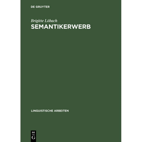 Linguistische Arbeiten Semantikerwerb, Book 423, (Hardcover)