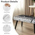 thumbnail image 7 of FUIALDOLG Stretch Dining Bench Cover, Removable Bench Covers Slipcover Washable Rectangle Long Seat Cover Protector for Dining Room, Living Room, Bedroom, Kitchen, Patio (Music Piano Keyboard), 7 of 7