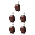 thumbnail image 3 of Justharion Compact and Waterproof Golf Ball Holder Sack Golf Balls Safe and Dry Upgrade Brown 5Set, 3 of 6