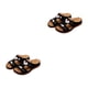 thumbnail image 3 of Qarigey Sandalias de goma para mujer, 2 uds., perfectas para lugares de entretenimiento de verano, pantuflas para mujer, talla 5, pantuflas Type3 NO3, 3 of 6