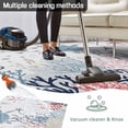 thumbnail image 4 of Navy Blue Coastal Outdoor Rug 6x9 Ft - Reversible Patio Rug Outdoor Camping Rugs, Coral Turtle Starfish Jellyfish Washable Indoor Outdoor Area Rugs, Non-Slip Outdoor Carpet Runner for Deck/Porch, 4 of 7