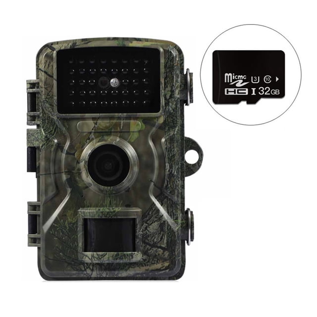 Trail Camera IR Wildlife Surveillance Cameras Night Motion Outdoor Trigger Photo Traps Waterproof DL-100 ,Lightweight Compact
