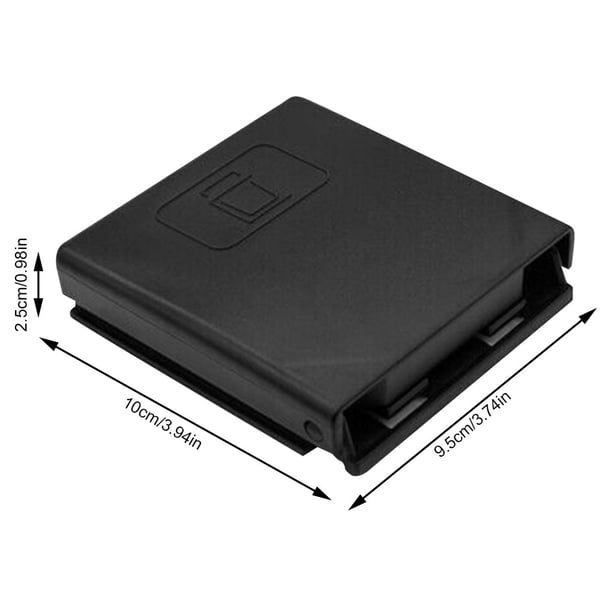 Porte-gobelet Universel Pliable Pour Voiture - Lot De 2 - Noir, ABS - Montage Sur Dossier Ou Porte