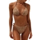 thumbnail image 1 of Traje de baño de dos piezas para mujer, trajes de baño para mujer, traje de baño bikini de dos piezas con copas laterales para mujer, 1 of 8