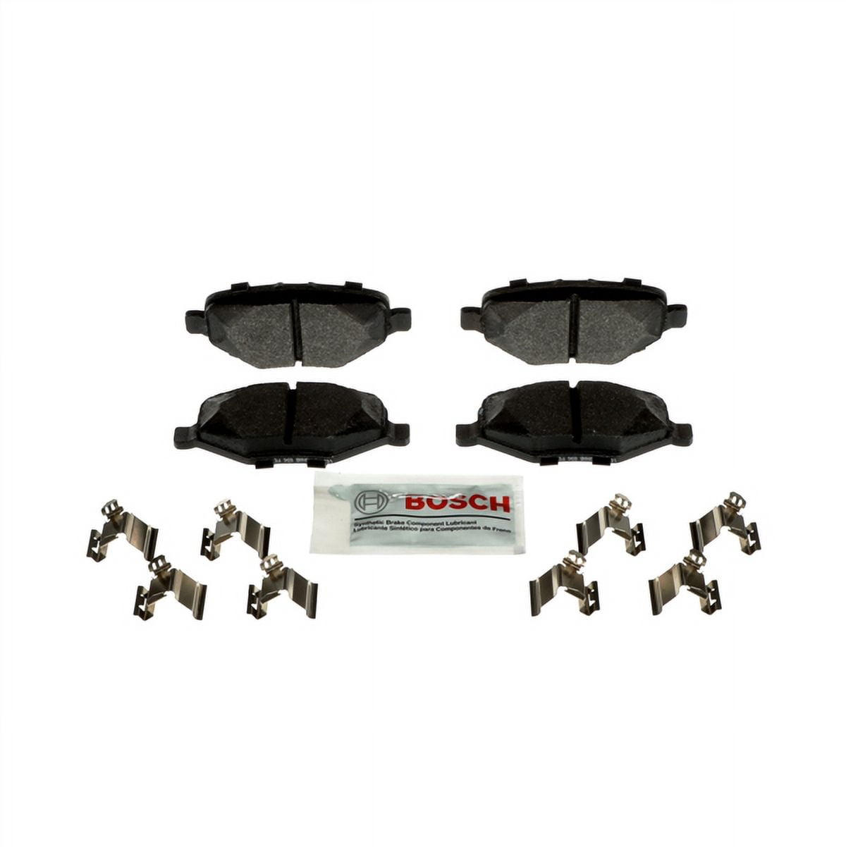 Bosch BE1612H Bosch Blue Semi-Metallic Brake Pads with Hardware