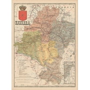 Navarre France Spain - Martin 1902 - 23.00 x 31.05 - Glossy Satin Paper