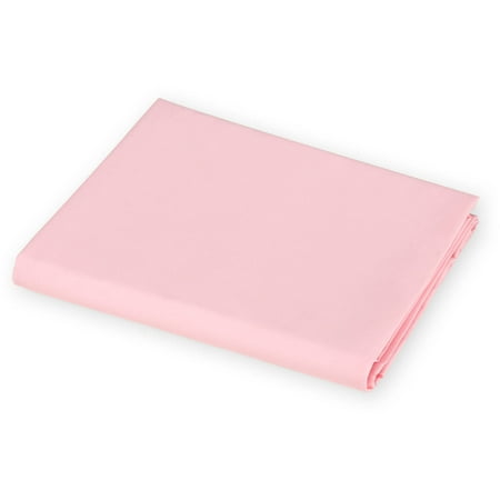 TL Care 100 Percent Cotton Percale Fitted Crib Sheet, Pink